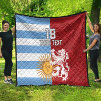 Custom British Lions Argentina Quilt Unique Style - Wonder Print Shop