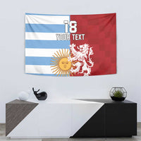 Custom British Lions Argentina Tapestry Unique Style - Wonder Print Shop