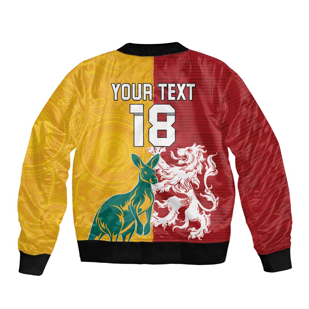 Custom British Lions Australia Bomber Jacket Unique Style - Wonder Print Shop