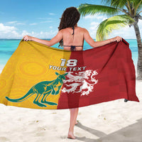 Custom British Lions Australia Sarong Unique Style - Wonder Print Shop