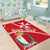 Personalized Malta Cross Coat Of Arms Area Rug - Wonder Print Shop