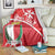 Personalized Malta Cross Coat Of Arms Blanket