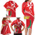 Personalized Malta Cross Coat Of Arms Family Matching Long Sleeve Bodycon Dress and Hawaiian Shirt - Wonder Print Shop