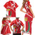 Personalized Malta Cross Coat Of Arms Family Matching Short Sleeve Bodycon Dress and Hawaiian Shirt - Wonder Print Shop