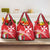 Personalized Malta Cross Coat Of Arms Grocery Bag