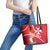 Personalized Malta Cross Coat Of Arms Leather Tote Bag - Wonder Print Shop