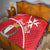 Personalized Malta Cross Coat Of Arms Quilt