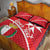 Personalized Malta Cross Coat Of Arms Quilt Bed Set - Wonder Print Shop