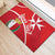 Personalized Malta Cross Coat Of Arms Rubber Doormat - Wonder Print Shop