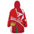 Personalized Malta Cross Coat Of Arms Wearable Blanket Hoodie - Wonder Print Shop