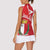 Personalized Malta Cross Coat Of Arms Women Sleeveless Polo Shirt - Wonder Print Shop