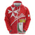 Personalized Malta Cross Coat Of Arms Zip Hoodie - Wonder Print Shop