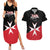 Personalized Malta Cross With Valletta Capital Couples Matching Summer Maxi Dress and Hawaiian Shirt - Wonder Print Shop