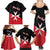 Personalized Malta Cross With Valletta Capital Family Matching Summer Maxi Dress and Hawaiian Shirt - Wonder Print Shop