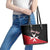 Personalized Malta Cross With Valletta Capital Leather Tote Bag