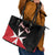 Personalized Malta Cross With Valletta Capital Leather Tote Bag