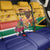 Personalized South Africa Heritage Day Back Car Seat Cover With Traditional Dancer - Wonder Print Shop