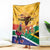 Personalized South Africa Heritage Day Blanket With Traditional Dancer