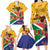 Personalized South Africa Heritage Day Family Matching Long Sleeve Bodycon Dress and Hawaiian Shirt With Traditional Dancer - Wonder Print Shop