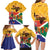 Personalized South Africa Heritage Day Family Matching Long Sleeve Bodycon Dress and Hawaiian Shirt With Traditional Dancer - Wonder Print Shop