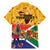 Personalized South Africa Heritage Day Family Matching Mermaid Dress and Hawaiian Shirt With Traditional Dancer - Wonder Print Shop