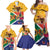 Personalized South Africa Heritage Day Family Matching Off Shoulder Maxi Dress and Hawaiian Shirt With Traditional Dancer - Wonder Print Shop