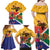 Personalized South Africa Heritage Day Family Matching Off Shoulder Maxi Dress and Hawaiian Shirt With Traditional Dancer - Wonder Print Shop