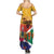 Personalized South Africa Heritage Day Family Matching Summer Maxi Dress and Hawaiian Shirt With Traditional Dancer - Wonder Print Shop