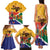 Personalized South Africa Heritage Day Family Matching Tank Maxi Dress and Hawaiian Shirt With Traditional Dancer - Wonder Print Shop