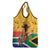 Personalized South Africa Heritage Day Grocery Bag With Traditional Dancer