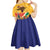 Personalized South Africa Heritage Day Kid Short Sleeve Dress With Traditional Dancer - Wonder Print Shop