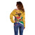 Personalized South Africa Heritage Day Off Shoulder Sweater With Traditional Dancer - Wonder Print Shop