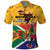 Personalized South Africa Heritage Day Polo Shirt With Traditional Dancer - Wonder Print Shop