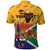 Personalized South Africa Heritage Day Polo Shirt With Traditional Dancer - Wonder Print Shop