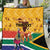 Personalized South Africa Heritage Day Quilt With Traditional Dancer