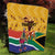 Personalized South Africa Heritage Day Quilt With Traditional Dancer