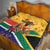 Personalized South Africa Heritage Day Quilt With Traditional Dancer