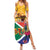 Personalized South Africa Heritage Day Summer Maxi Dress With Traditional Dancer - Wonder Print Shop