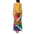 Personalized South Africa Heritage Day Tank Maxi Dress With Traditional Dancer - Wonder Print Shop