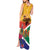 Personalized South Africa Heritage Day Tank Maxi Dress With Traditional Dancer - Wonder Print Shop