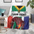 Personalized South Africa Heritage Day Blanket Flag Style