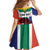 Personalized South Africa Heritage Day Family Matching Long Sleeve Bodycon Dress and Hawaiian Shirt Flag Style - Wonder Print Shop