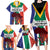 Personalized South Africa Heritage Day Family Matching Long Sleeve Bodycon Dress and Hawaiian Shirt Flag Style - Wonder Print Shop