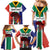 Personalized South Africa Heritage Day Family Matching Mermaid Dress and Hawaiian Shirt Flag Style - Wonder Print Shop