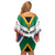 Personalized South Africa Heritage Day Family Matching Off Shoulder Short Dress and Hawaiian Shirt Flag Style - Wonder Print Shop