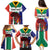 Personalized South Africa Heritage Day Family Matching Puletasi and Hawaiian Shirt Flag Style - Wonder Print Shop