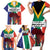 Personalized South Africa Heritage Day Family Matching Short Sleeve Bodycon Dress and Hawaiian Shirt Flag Style - Wonder Print Shop