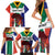 Personalized South Africa Heritage Day Family Matching Short Sleeve Bodycon Dress and Hawaiian Shirt Flag Style - Wonder Print Shop