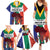 Personalized South Africa Heritage Day Family Matching Summer Maxi Dress and Hawaiian Shirt Flag Style - Wonder Print Shop