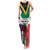 Personalized South Africa Heritage Day Family Matching Tank Maxi Dress and Hawaiian Shirt Flag Style - Wonder Print Shop